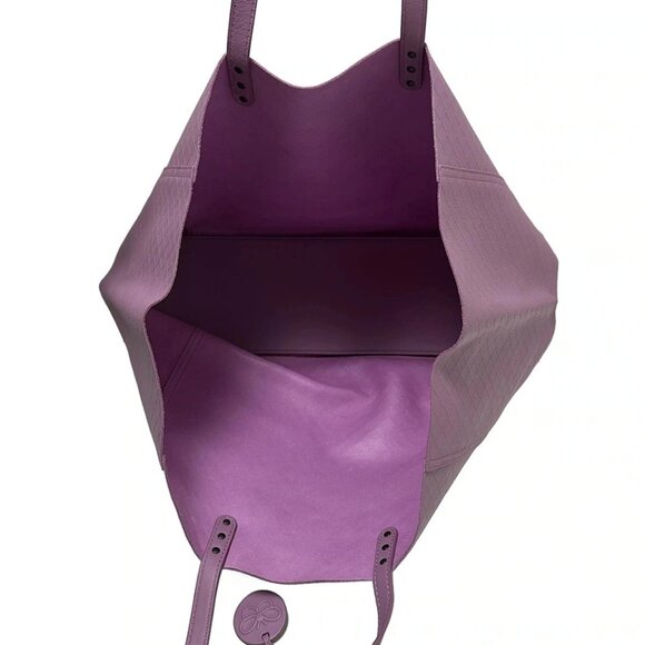 Auth BOTTEGA VENETA Intrecciomirage - Pink Leather B********* Tote Bag - Picture 9 of 10